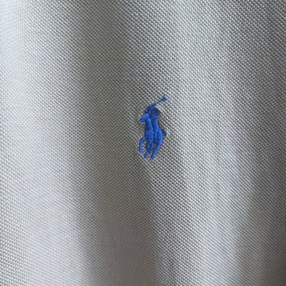 Polo Ralph Lauren Yellow Mens Polo Shirt Cotton Collared Short Sleeve Size Large - Picture 3 of 6